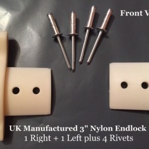 3" NYLON PLASTIC ROLLER SHUTTER ENDLOCKS