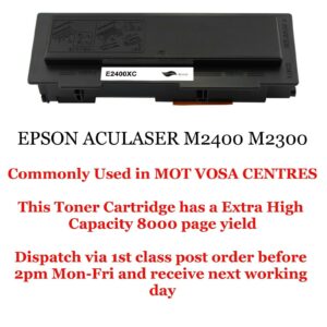 Epson Aculaser M2400 BLACK COMPATIBLE LASER Toner Cartridge