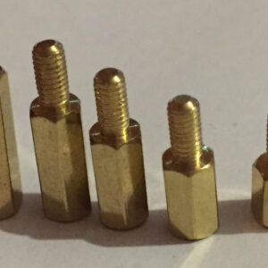M3 x 15mm Brass Hexagon Male to Female Standoff Spacers